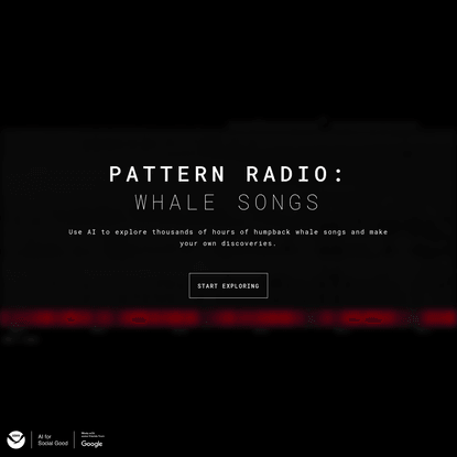 Pattern Radio: Whale Songs