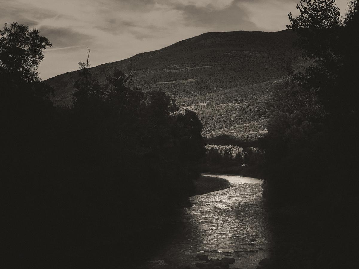 La Noguera Pallaresa, Pont de l'Hostal Nou, Sort, 2020