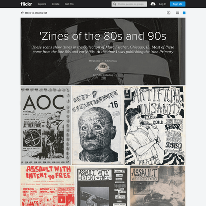 'Zines of the 80s and 90s