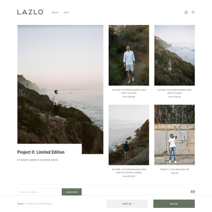 Lazlo LLC: Project II: Limited Edition