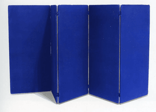 Yves Klein - Folding Screen, 1957