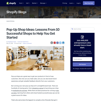 Pop-Up Shop Ideas: Lessons From 10 Successful Shops to Help You Get Started - Customer Experience
