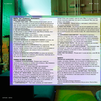 BUFU Community Agreements