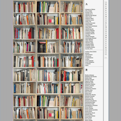 Sammlung Paul Heimbach: Künstlerbücher & Kataloge