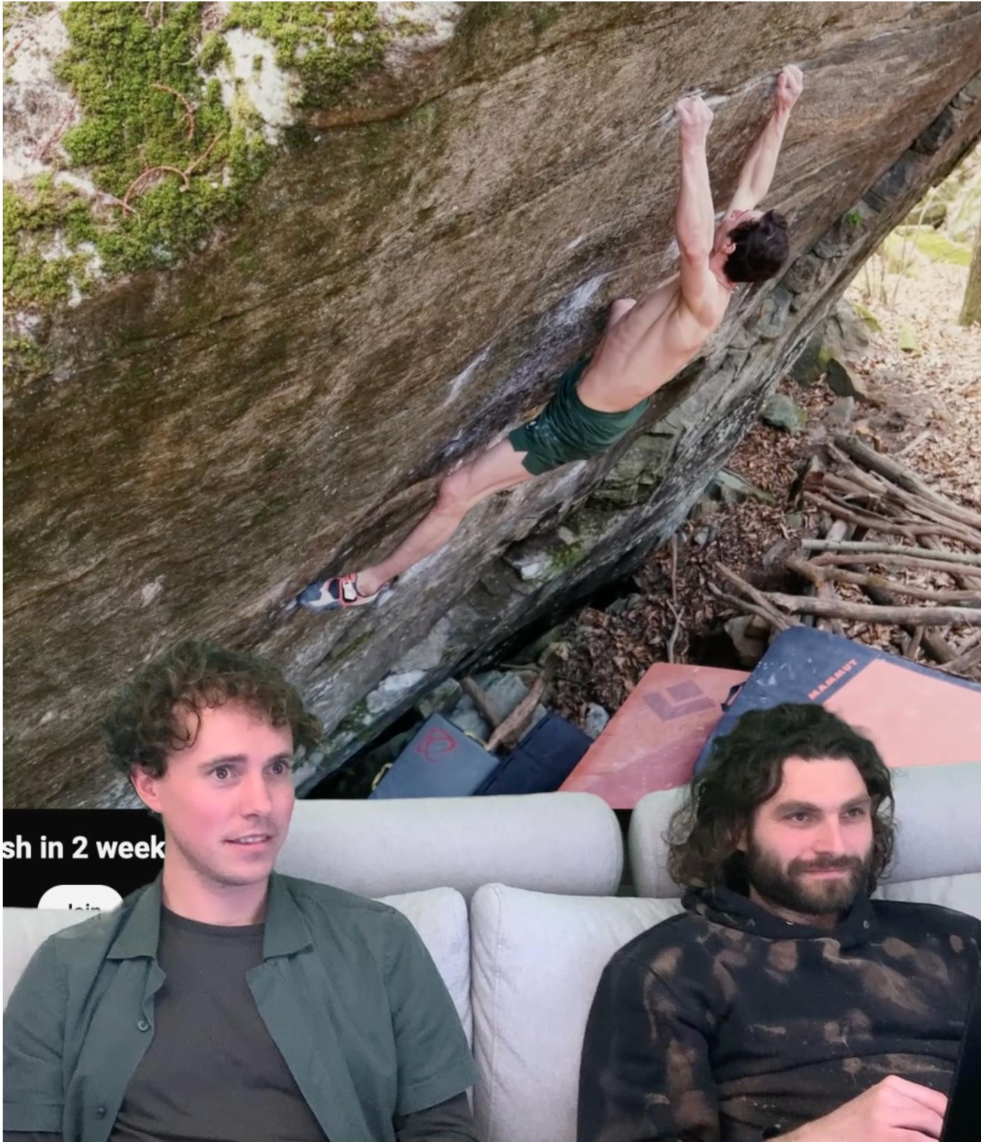 Ondra sending the monthly meeting