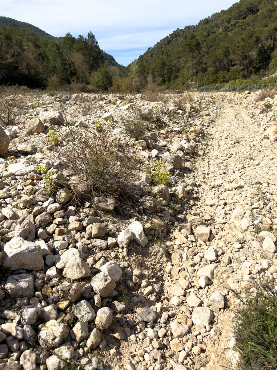Cabecera del río Siurana (La Febró)