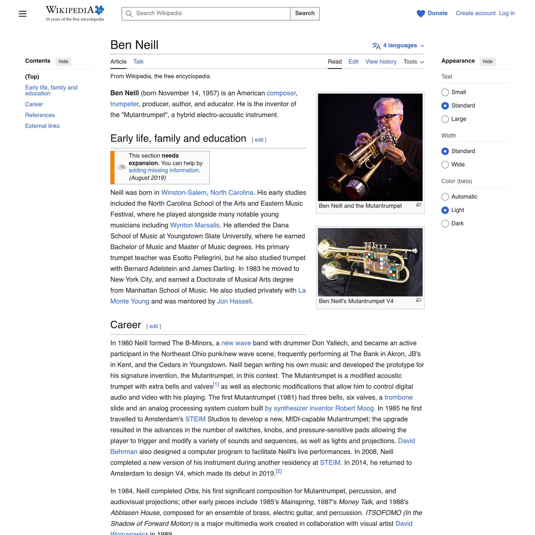 Ben Neill - Wikipedia