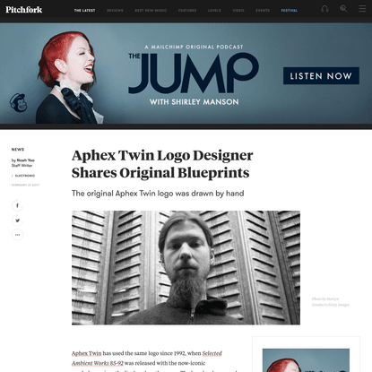 Aphex Twin Logo Designer Shares Original Blueprints