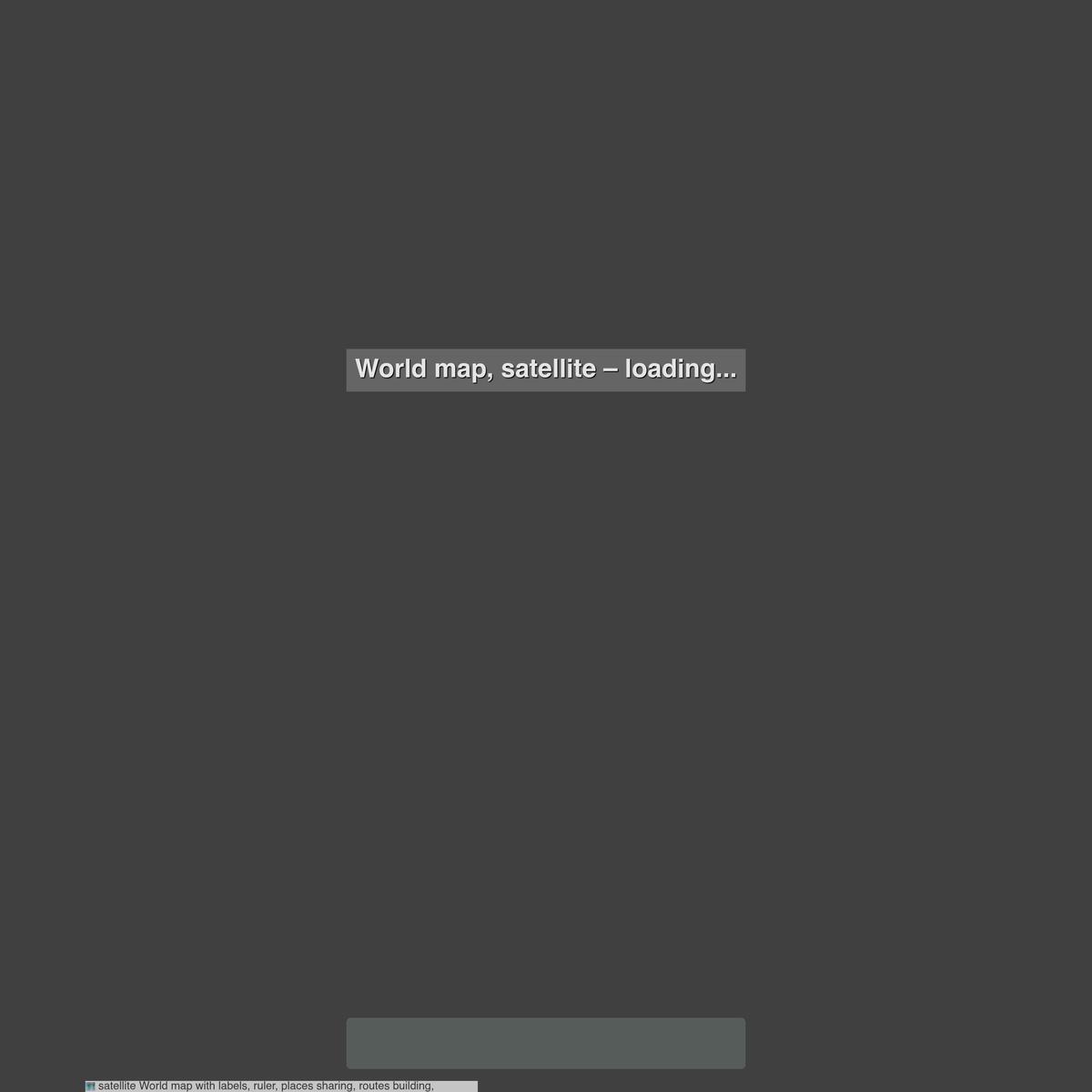 World map, satellite view // Earth map online service