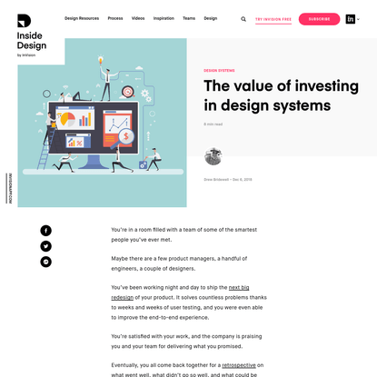The value of investing in design systems | Inside Design Blog