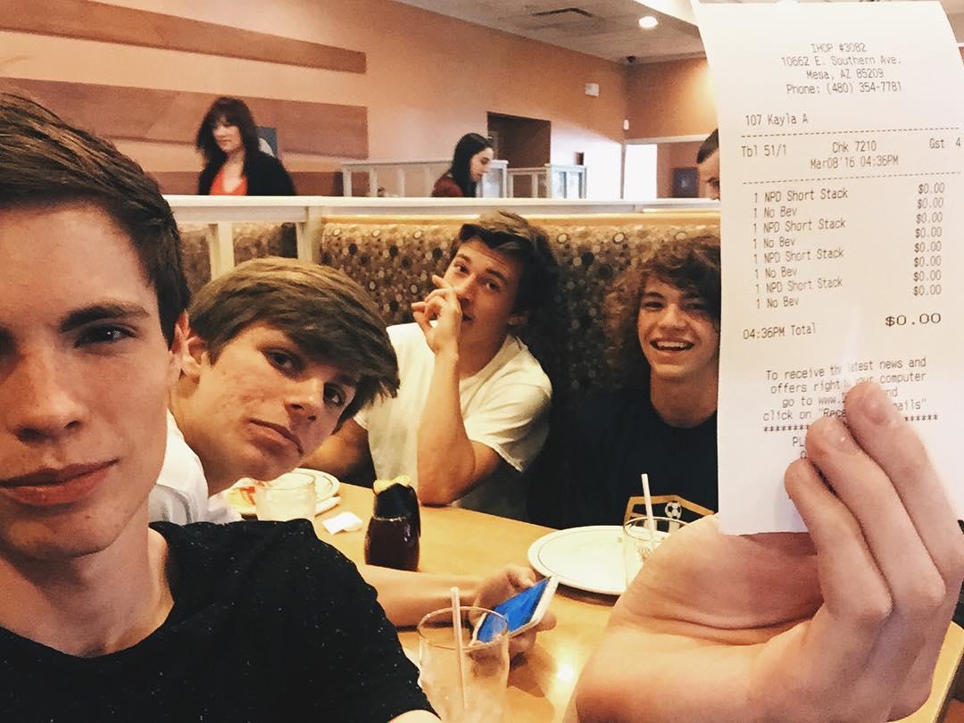 we paid $0 for pancakes