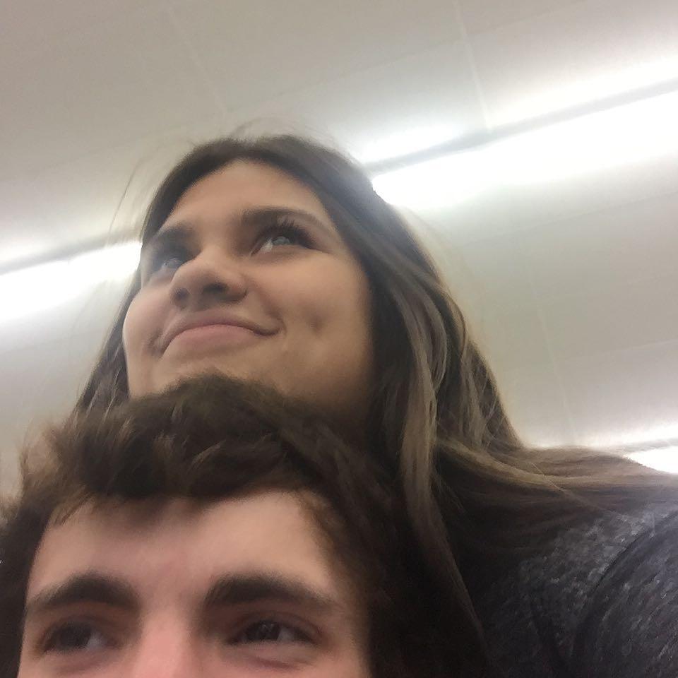 this is lanie and i at hobby lobby