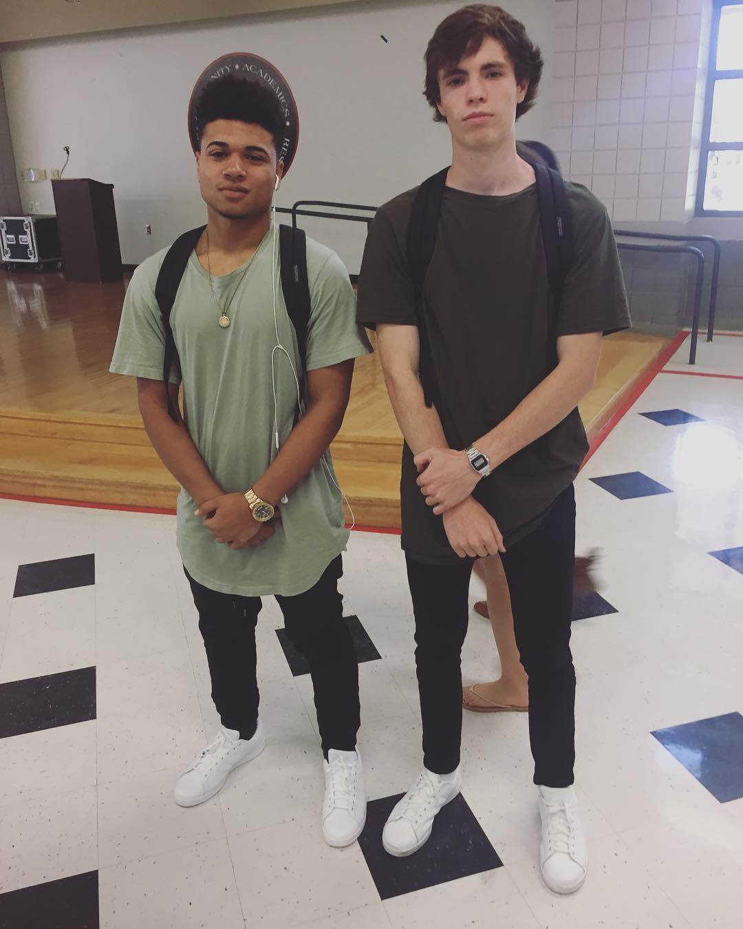 Olive green white Stan black jean fit game fire