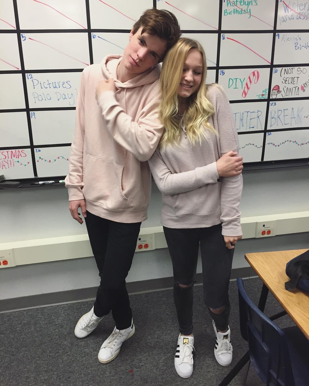 i am very content with our outfit choices