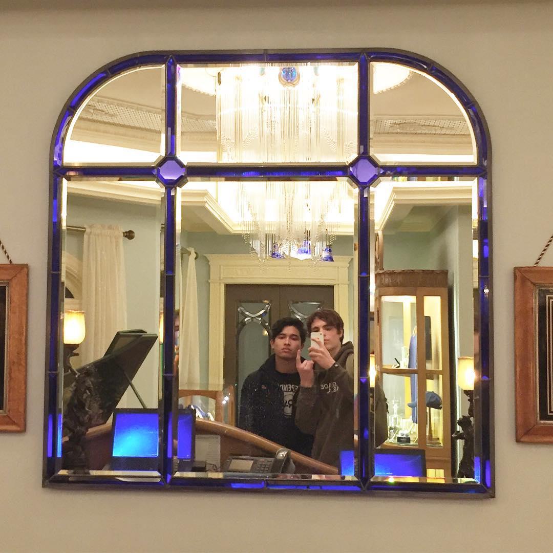 this was taken inside Club 33. thanks Steve.