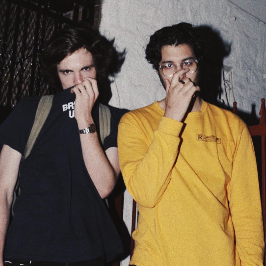a slightly out of focus pic of aaron and i, this guy a legend