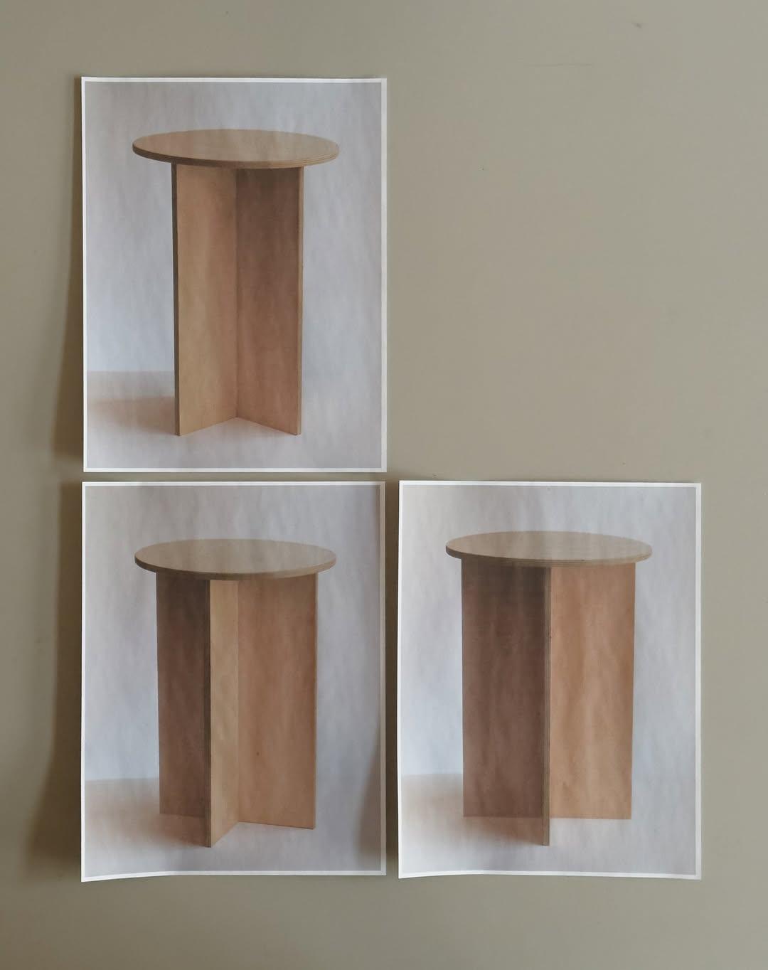 portal stool (2024) 12mm birch plywood