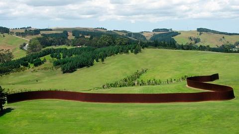 Oval Buckle Belt I designed for @ezraarthur reminded me of Richard Serra’s Te Tuhirangi Contour (1999-2001)