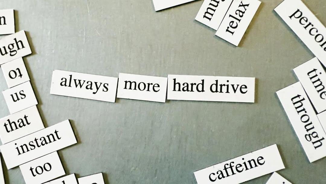 Always more hard drive