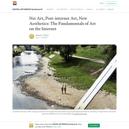 Net Art, Post-internet Art, New Aesthetics: The Fundamentals of Art on the Internet