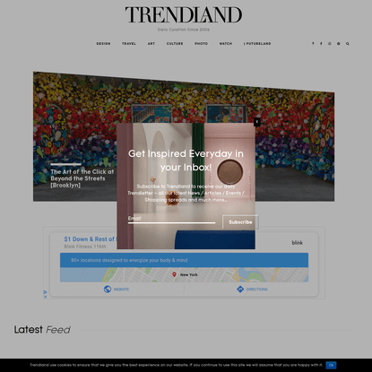 Trendland Online Magazine Curating the Web since 2006