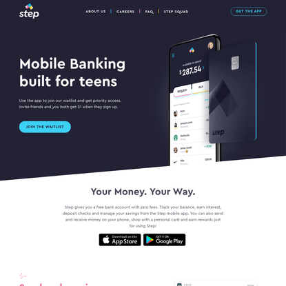 Step - Mobile Banking Built for Teens