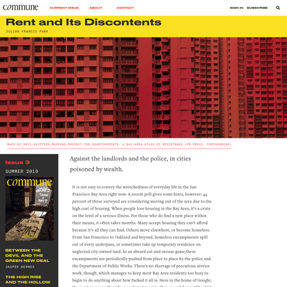 Rent and Its Discontents * Commune