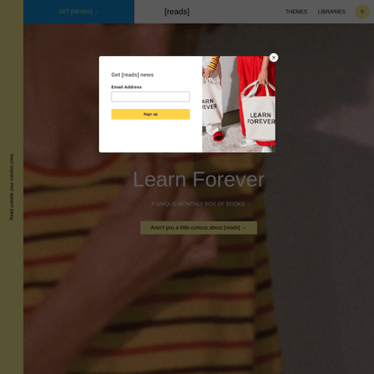 [reads] - Learn forever: Books are the future