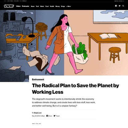 The Radical Plan to Save the Planet by Working Less