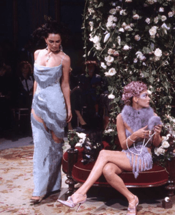 Chandra North &amp; Kate Moss @ Christian Dior Spr/Sum 1998
