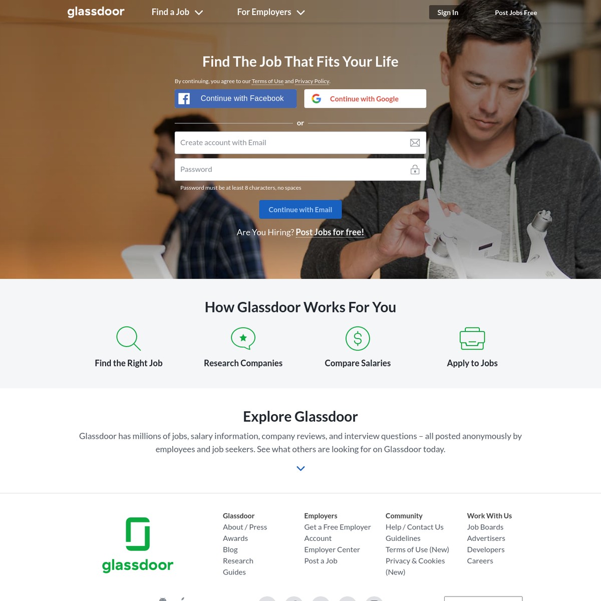 Glassdoor Job Search Find the job that fits your life — Are.na