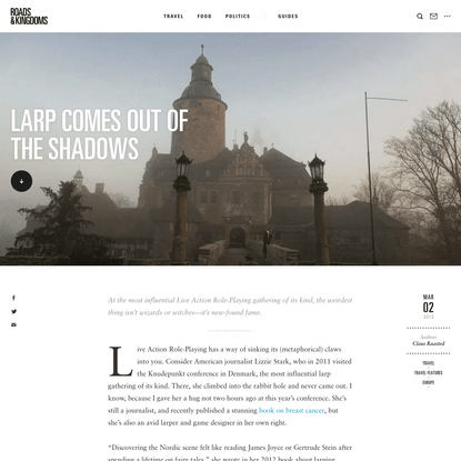 Larp Comes Out of the Shadows