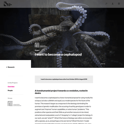 Project Overview ‹ I want to become a cephalopod - MIT Media Lab