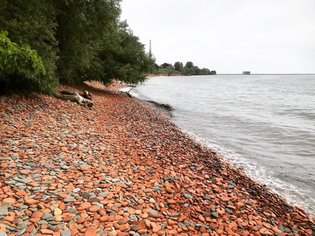 Up there with the Leslie Spit, the nature-culture divide absurdly dissolves along Lakeside Park in Mississauga. Erosion has ...