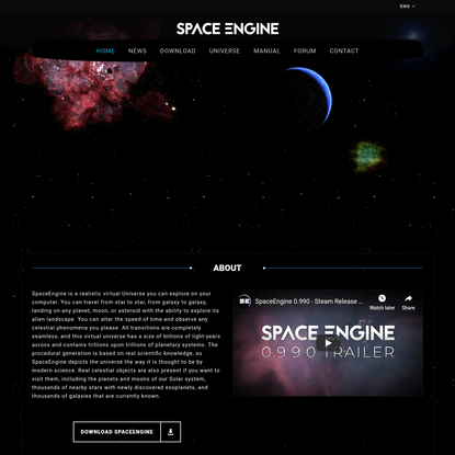 Space Engine - the universe simulator
