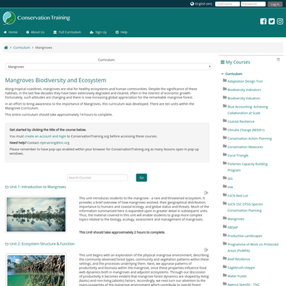 ConTrain: Mangroves