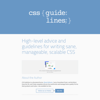 CSS Guidelines