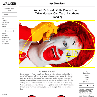 Ronald McDonald Ollie Dos &amp; Don'ts: What Mascots Can Teach Us About Branding