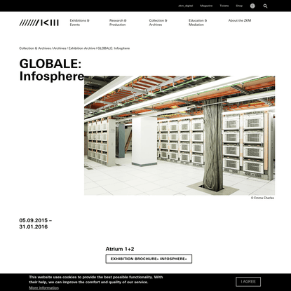 GLOBALE: Infosphere | 05.09.2015 (All day) to 31.01.2016 (All day) | ZKM