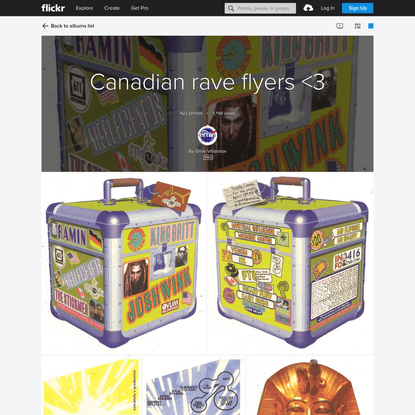 Canadian rave flyers &lt;3