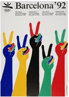 1992 Olympics Poster