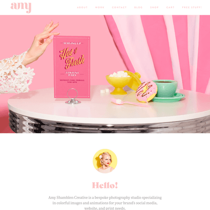 Amy Shamblen Creative - Creative Direction &amp; Photo Styling