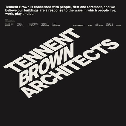Tennent Brown Architects