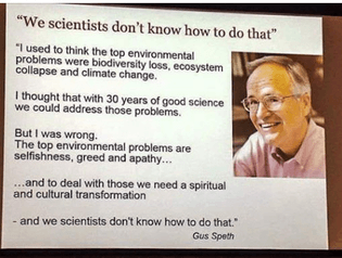 Gus Speth on environmental problems