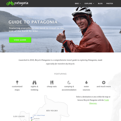 Bicycle Patagonia | Bike the Carretera Austral and Patagonia