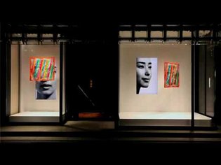 Tokujin Yoshioka window display for Hermès