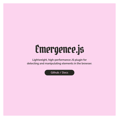 Emergence.js