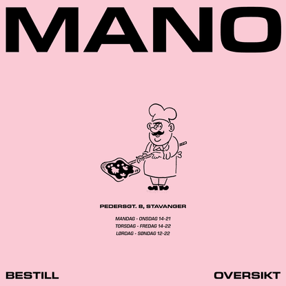 MANO - PIZZA AL METRO