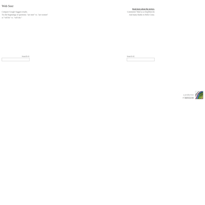 HINT.FM: Web Seer