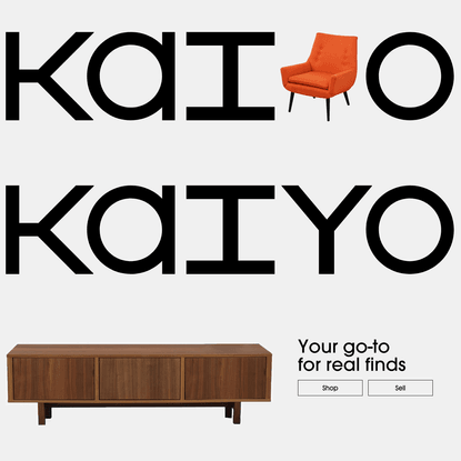 Kaiyo - Buy and Sell Used Furniture